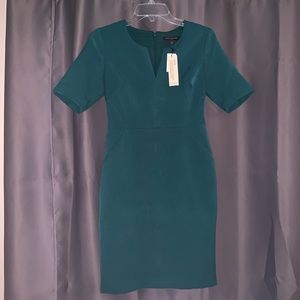 Banana Republic Green Sheath Dress